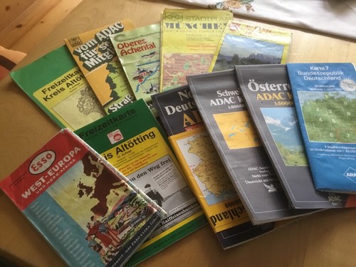 Konvolut landkarten stück - landkarten,