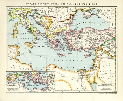 Byzantinisches reich byzanz - byzantinisches,