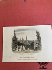 Stahlstich von Johannes Poppel