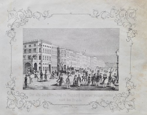 Original 1846 stahlstich - original,