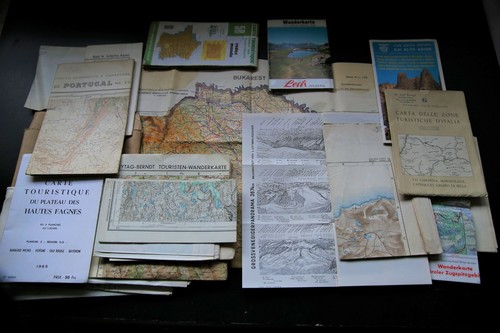 Sammlung landkarten - sammlung,