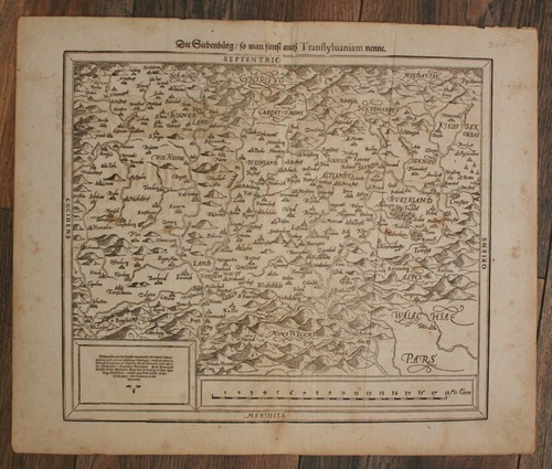 Orig holzschnittkarte die - orig., "die