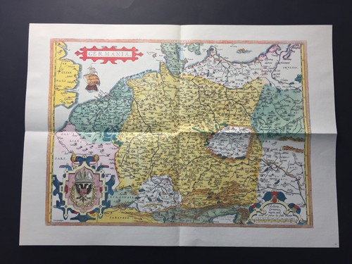 Germania 1595 landkarte - -,