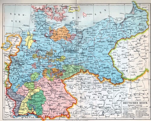 Landkarte deutsches reich - landkarte.,