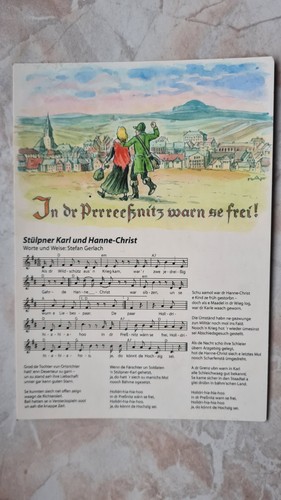 Liedpostkarte in dr - liedpostkarte,