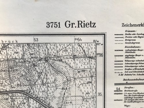 Groß rietz görzig - rietz,,