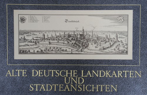 Alte deutsche landkarten - alte,