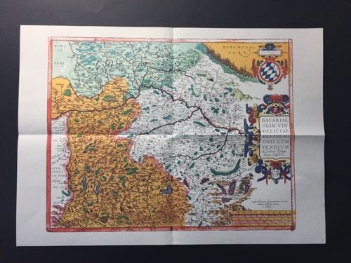 Bayern 1595 landkarte - -,