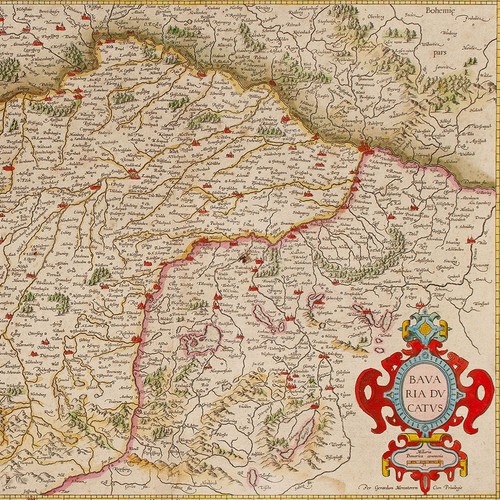 Bayern mercator hondius - mercator,