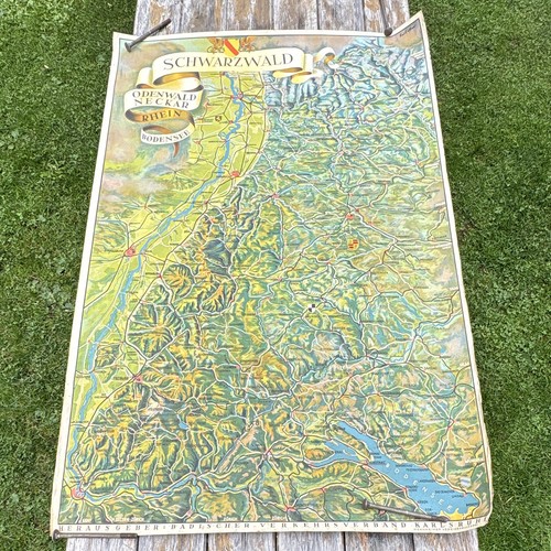 Schwarzwald landkarte karte - schwarzwald, landkarte/karte