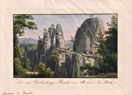 Basteibrücke neurathen - basteibrücke,