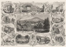 Baden Baden Souvenirblatt Alte