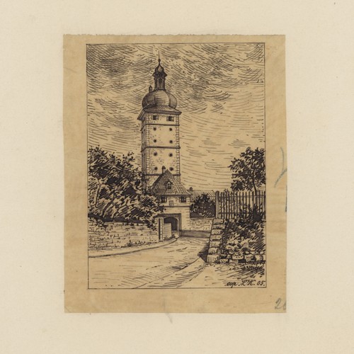 Stadtmauer stadttor - stadtmauer,