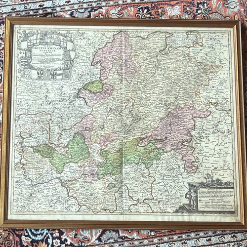 Original homann landkarte - landkarte, 18
