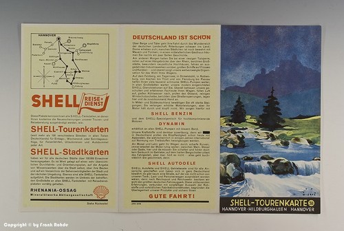SHELL-TOURENKARTE