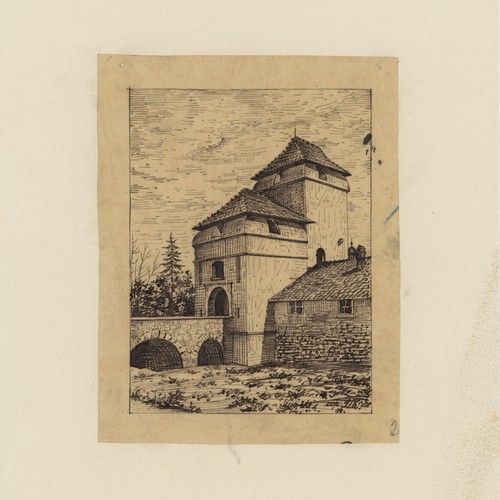 Stadtmauer stadttor - stadtmauer,