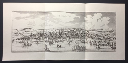 Bordeaux kupferstich merian - bordeaux,