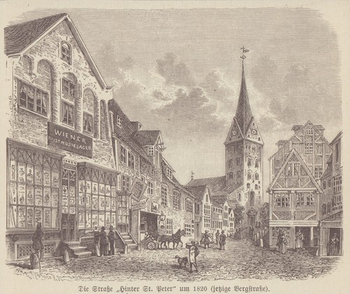 Die straße hinter - die, "hinter