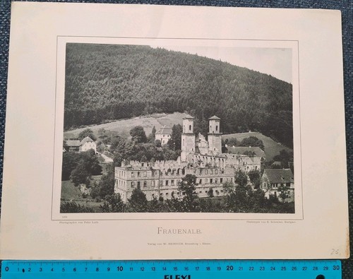 Frauenalb schwarzwald 1896 - frauenalb,,