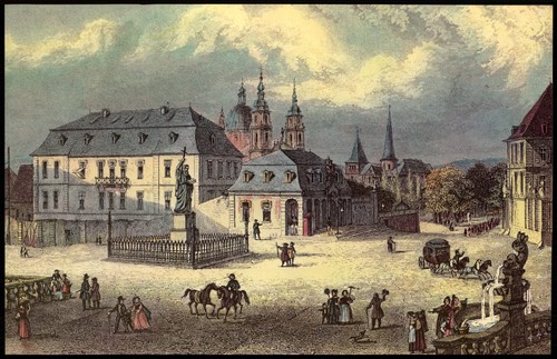 Fulda denkmal bonifacius - denkmal, hl.