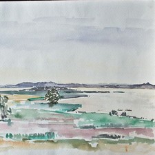 Balm Usedom Landschaft Ansicht