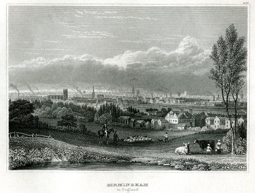 Birmingham stahlstich - birmingham,