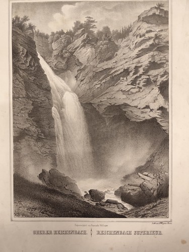 Lithographie von - (45cmx36cm),
