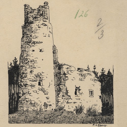 Bayern ruine wald - ruine,