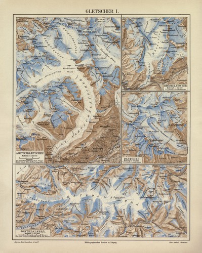 Gletscher historische - gletscher,