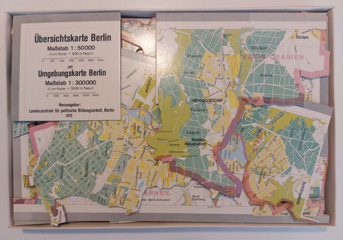 Landkarten puzzle berlin - landkarten-puzzle,,