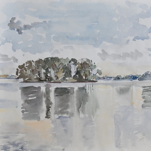 Ploen see ansicht - see, ostdeutsche