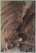 Schweiz Taminaschlucht St