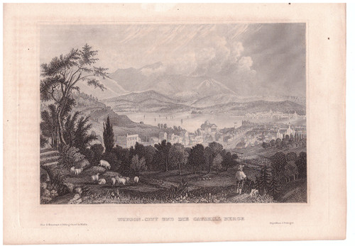 Stahlstich 1840 hudson - um,