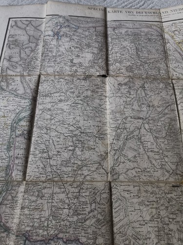 Landkarte 1850 holle section - 1850,