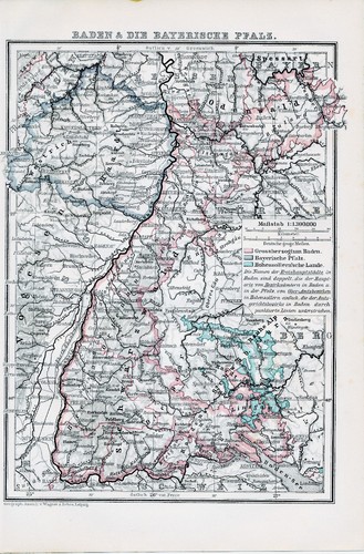 Baden pfalz balkan 1889 - baden,