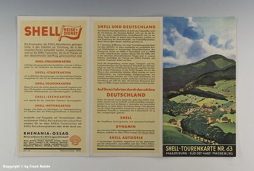 SHELL-TOURENKARTE